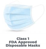 Barco FDA Approved Disposable E503 PPE Face Mask – 50 Pack
