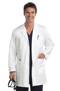 Med Couture 3048 Men's Mid Length 38” Lab Coat *CLEARANCE NO RETURN OR EXCHANGE*