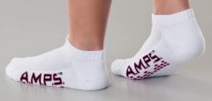 AMPS Coolmax® 5852 Low Cut Performance Sock - Women's White *CLEARNACE NO RETURN OR EXCHANGE*