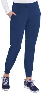 Med Couture Energy 8739 Smocked Waist Jogger Pant