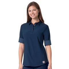 Carhartt Cross-Flex C12710 Women's Open Placket Convertible Sleeve Top