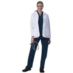 Fashion Seal Health F128 Women's 28" Consultation Lab Jacket White