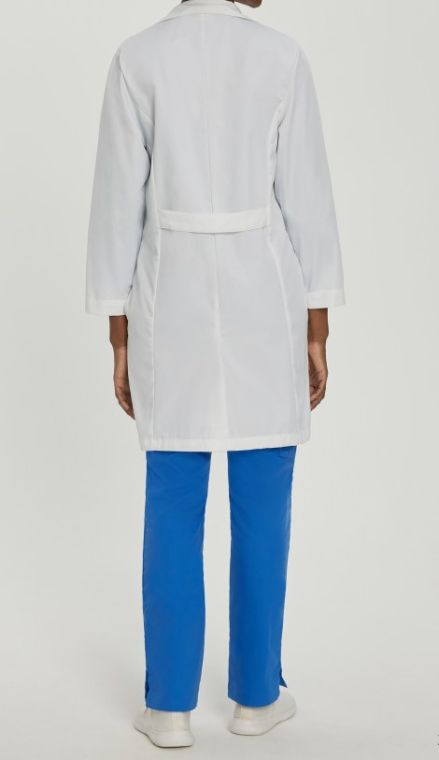 Landau Essentials 3153 Women's 5-Pocket Full-Length White Coat