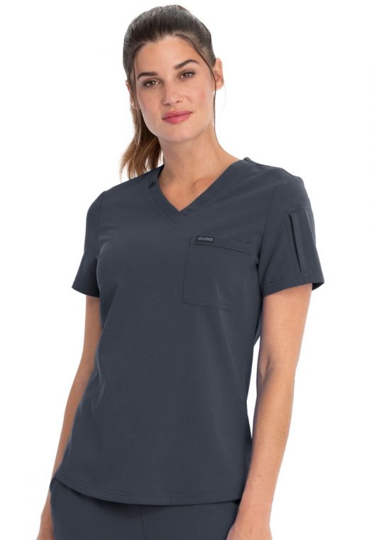 Cherokee Euphoria CK788A Ladies Tuckable VNeck Top
