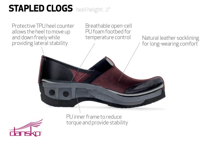 dansko speckled patent