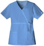 Cherokee WorkWear 4758 Premium Mock Wrap Scrubs Top