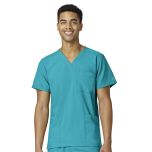 WonderWink W123 6855 Unisex 4 Pocket Utility Scrub Top