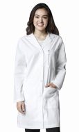 WonderWink WonderLab White 7402 Women's Long Lab Coat 38.0"