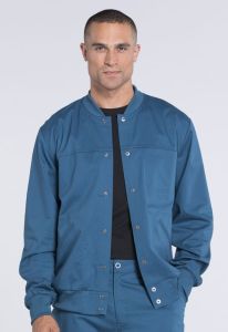Cherokee Core Stretch WW330 Men's Snap Front Warm-Up Jacket *CLEARANCE NO RETURN OR EXCHANGE*