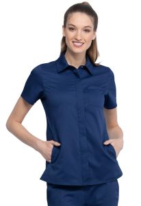 Cherokee WorkWear WW669 Revolution Women’s Snap Front Collared Shirt *CLEARANCE - NO RETURNS OR EXCHANGES*